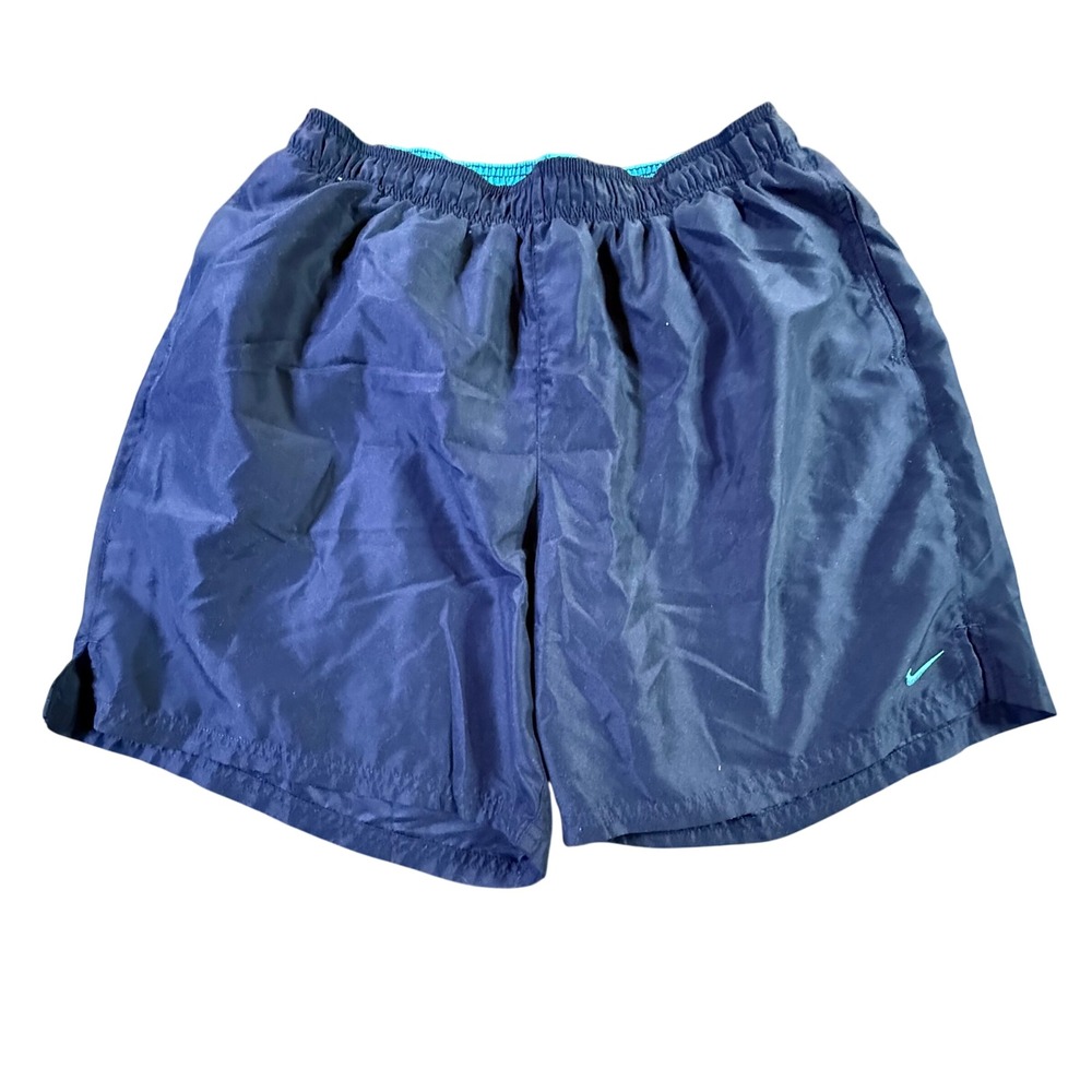 Nike Running Shorts Navy Blue Athletic Lightweight Gym Workout Mens XL